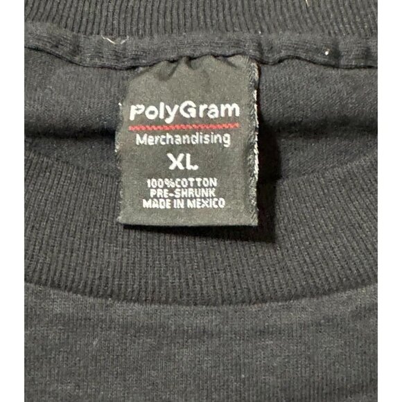 NEVER WORN VTG 1997 Elton John Concert T-Shirt XL PolyGram Merchandising Black - Picture 4 of 6